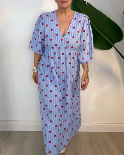 SOPHIA – ABITO MAXI CUORE DOLCE