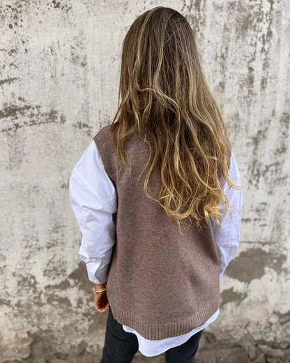 NUSA - Gilet in maglia premium