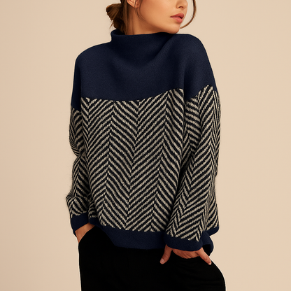 Zara | Maglione termico di Collo alto da donna | Calore classico