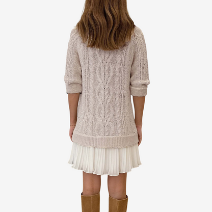Abito maglione Intrecciato