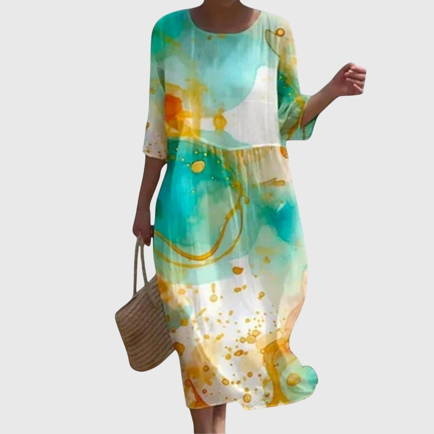 Hayley | Abito maxi Floreale Stiloso
