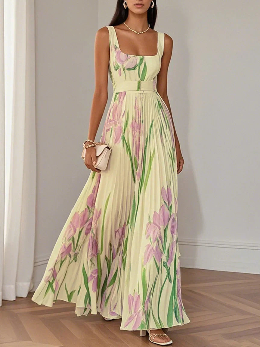 LILLA – ABITO MAXI ELEGANTE DI FIORI