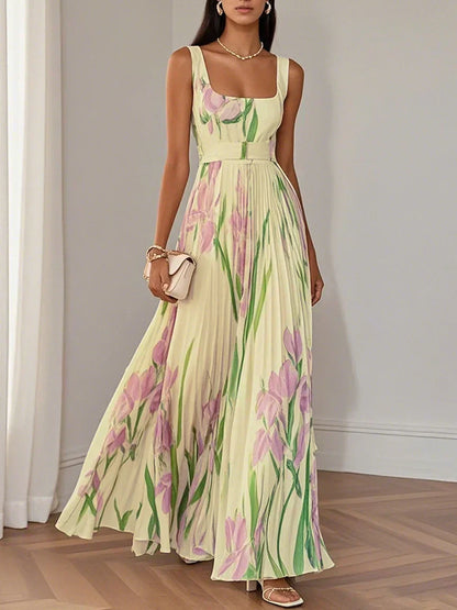 LILLA – ABITO MAXI ELEGANTE DI FIORI