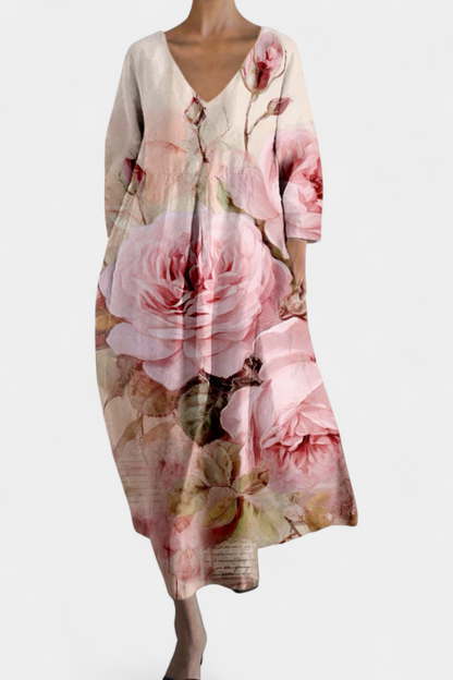 NAOMI – ABITO MIDI ART BLOOM