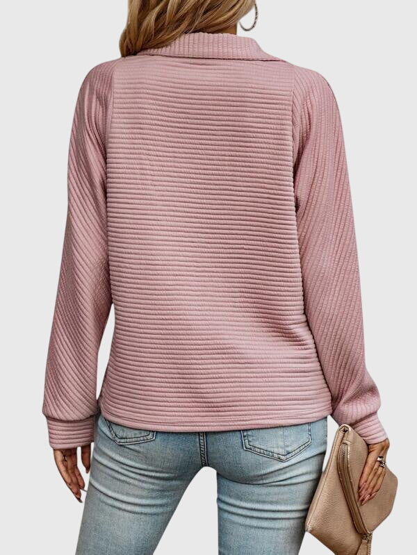 Molly | Maglioned elegante mezza zip