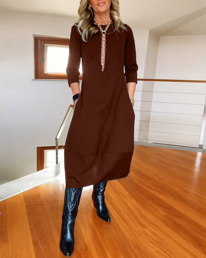Sophia™ - Abito elegante con Dettagli Hechos a mano