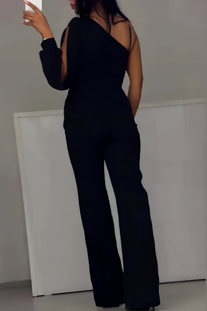 Yasmira | Tuta Elegante per Donne con Design Asimmetrico