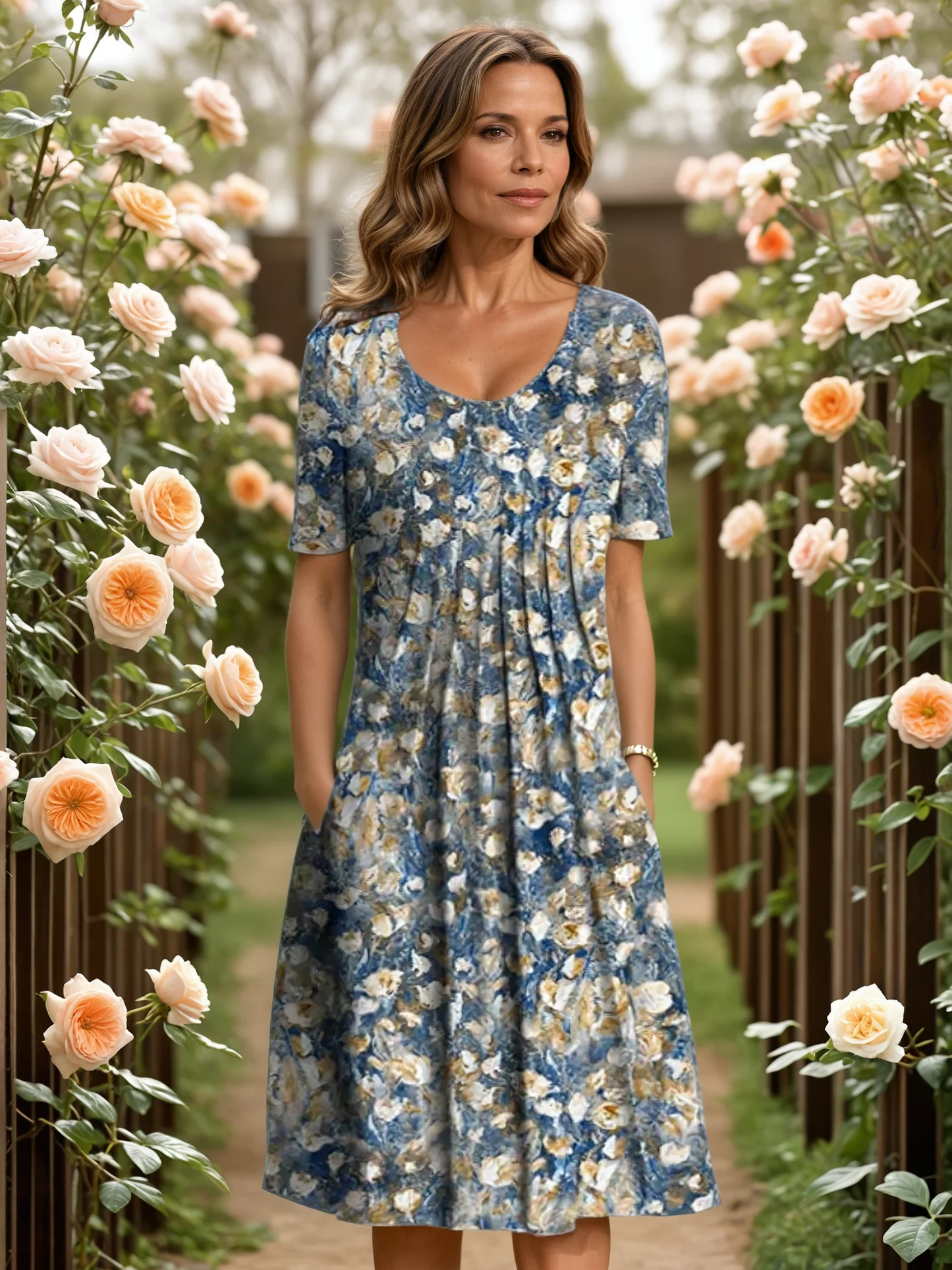 MARGA | ABITO ELEGANTE CON COPERTURA DEL VIENTRE