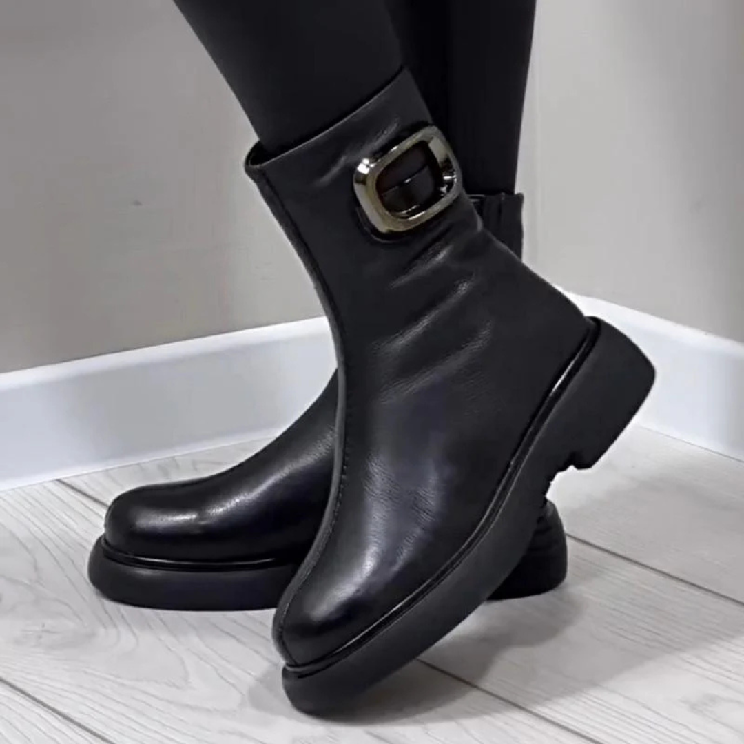 Marzia - Eleganti Stivali di Pelle