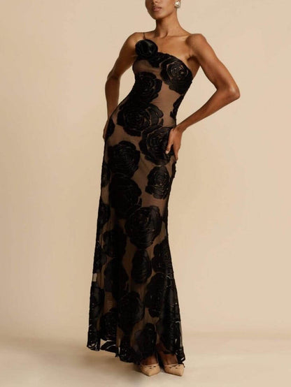 Sara | Abito Maxi Floreale