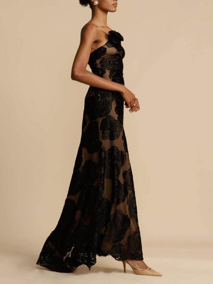 Sara | Abito Maxi Floreale