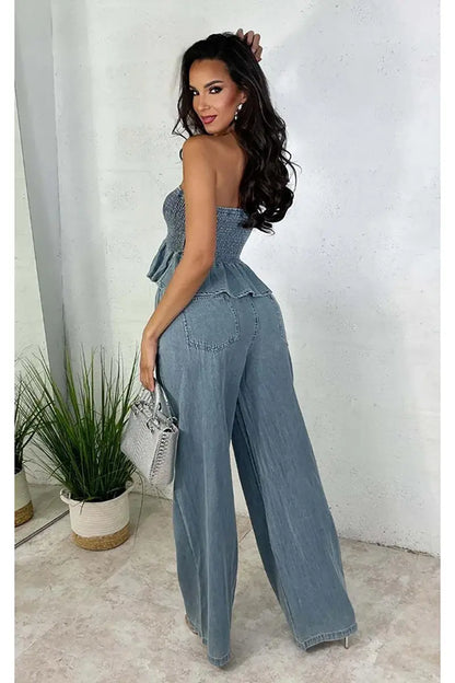 ISLA – SET DUE PEZZI IN DENIM STILOSO