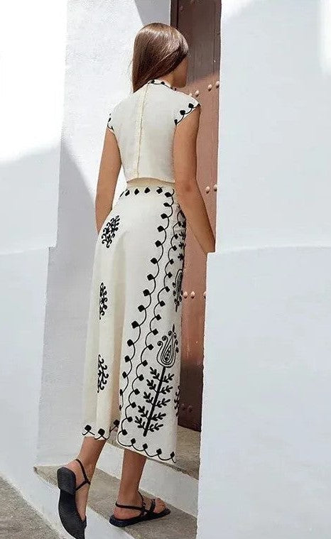 Camilla - Set di Top e Gonna Impresa