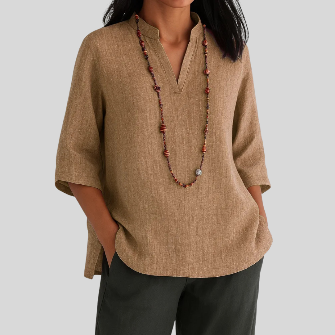 Kaia™ - BLUSA VERANIEGA LEGGERA E COMODA