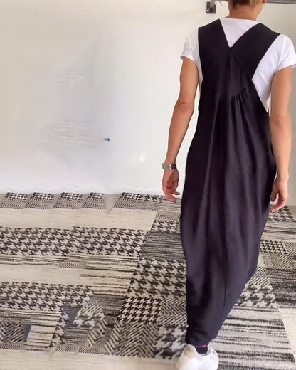 Grace™ - Abito Casual di Spalline di Tinta unita