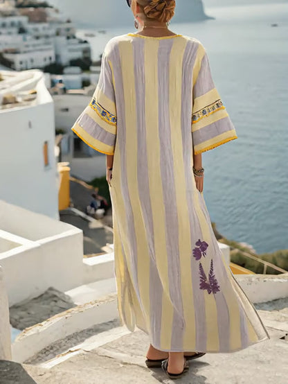 Abito in lino Boho