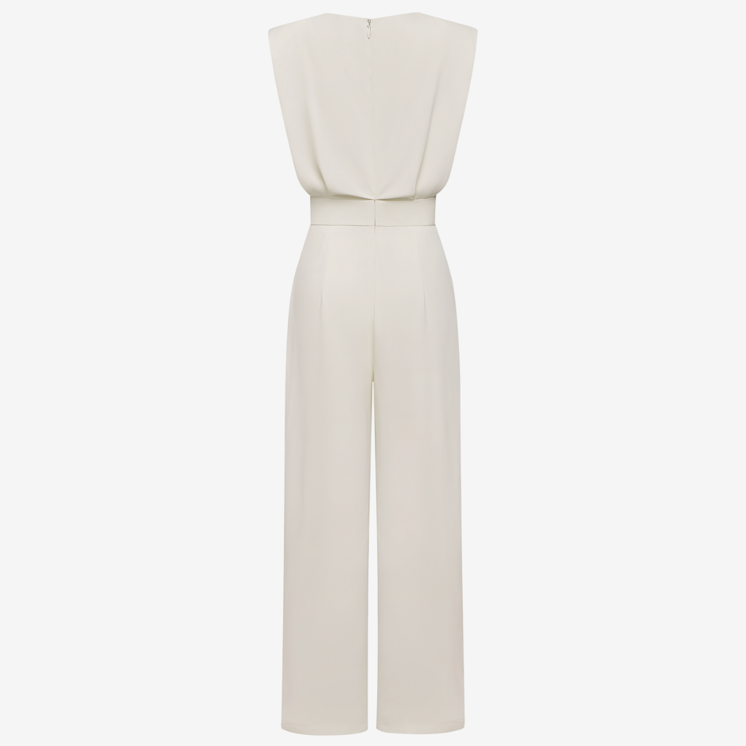 Ariia™ Jumpsuit con Vita Aderente