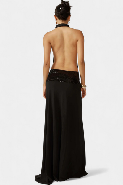 Georgia Abito Halter Eleganza Lusso