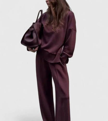 HAILEY – SET DUE PEZZI RILASSATO E LUXE