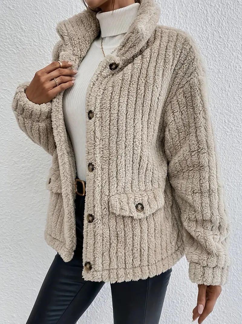 Nova™ | Cardigan di Bottone in velluto Doppio Cara