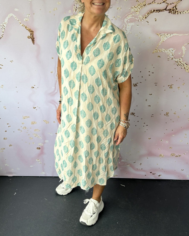 Paisley – Abito elegante con Scollo a V