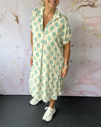 Paisley – Abito elegante con Scollo a V