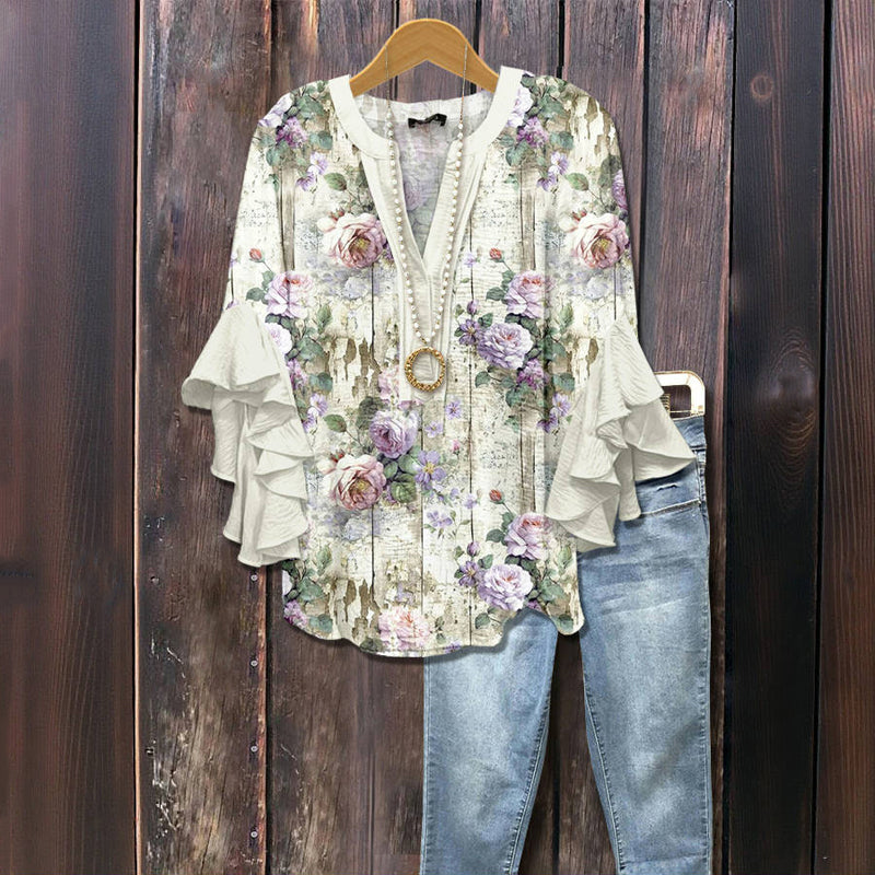 Dakota™ - BLUSA CON FORMA LARGA E STAMPA FLOREALE