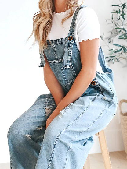 CATALINA – OVEROL DI DENIM LAVAGGIO VINTAGE