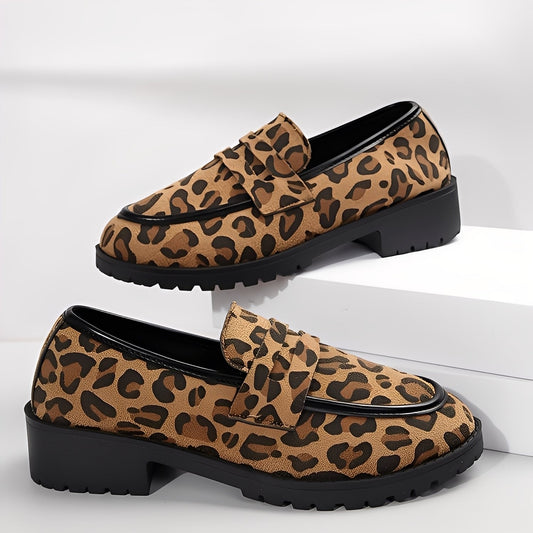 Camélia - Scarpe eleganti con estampado di leopardate da donna