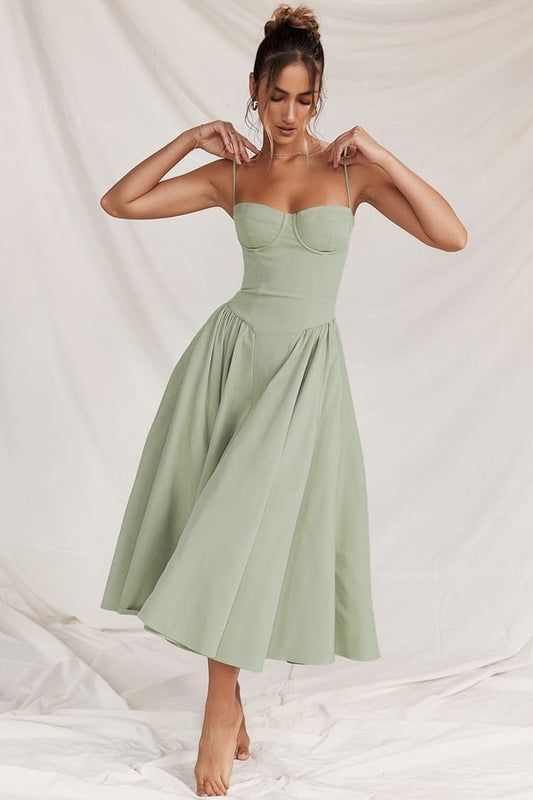 Elara | Abito Estivo Corsé Elegante