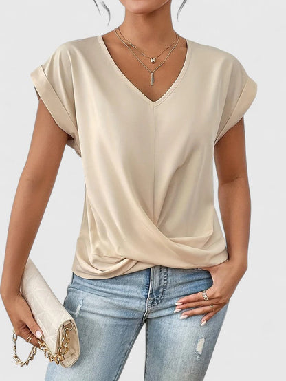 Mahrianne | Top Con collo a V Comfortevole