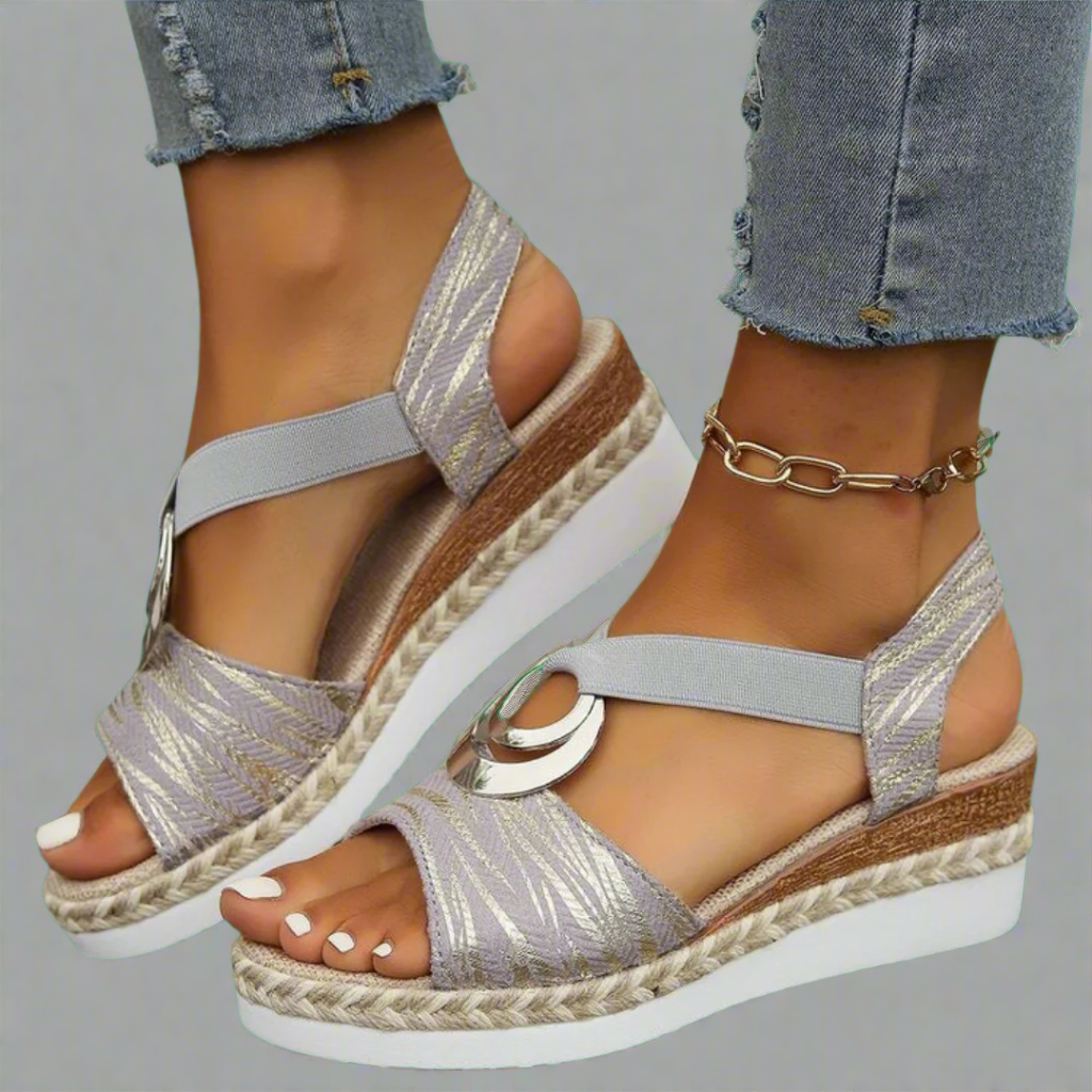 Bettina - Sandali con Zeppa Chic