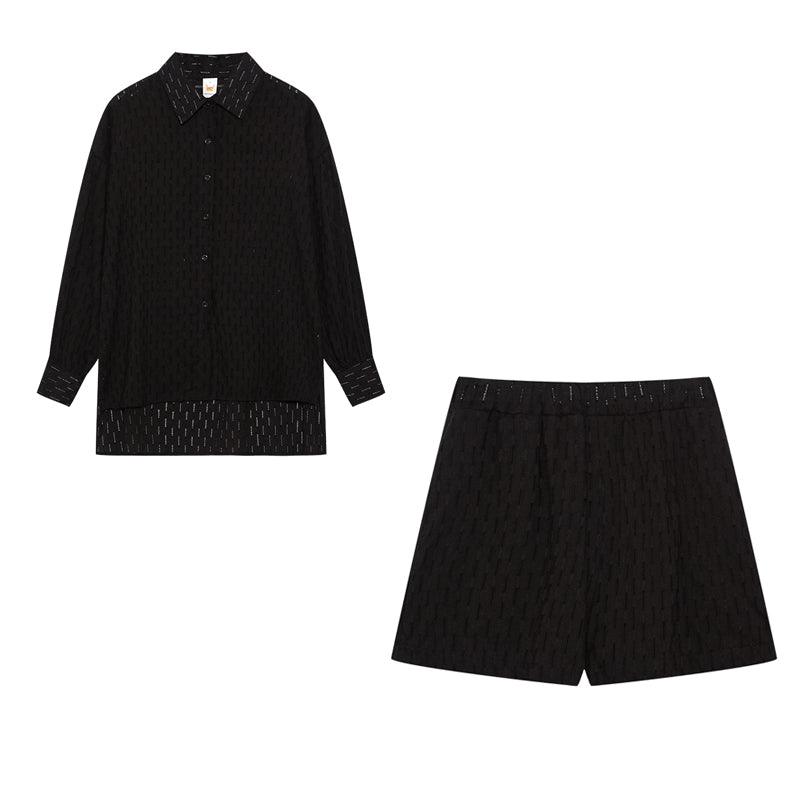 Elizabeth - Set di Camicia e shorts Freschi