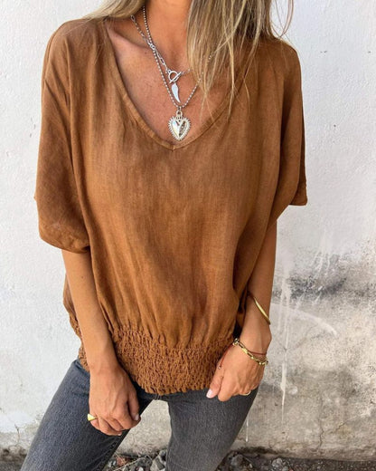 Jenny™ | Top Estivo Relaxado