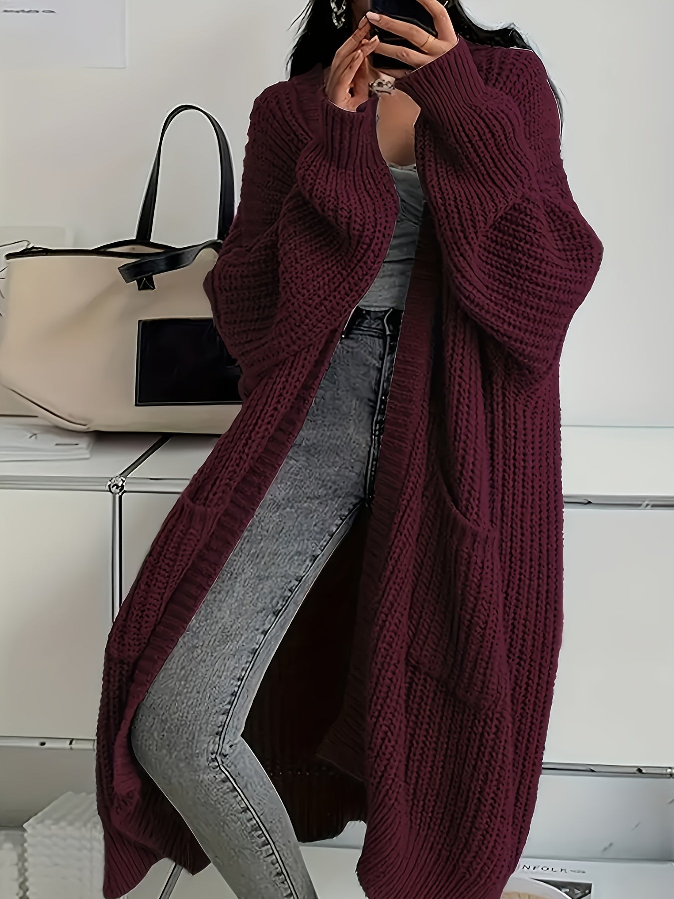 Alice | Cardigan lungo caldo e avvolgente