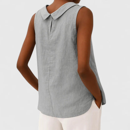 Anastine | Top elegante con Collo alto