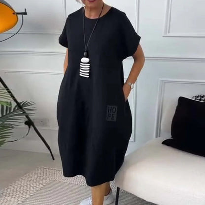 Zuzanna | Abito estivo Liviano con Collo rotondo