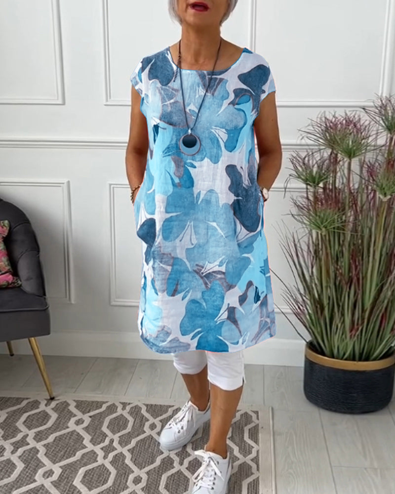 BLUSA LARGA FLOREALE KLARISSA