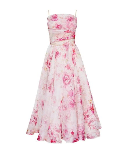 Emilia - Elegante Abito Senza maniche Stampato