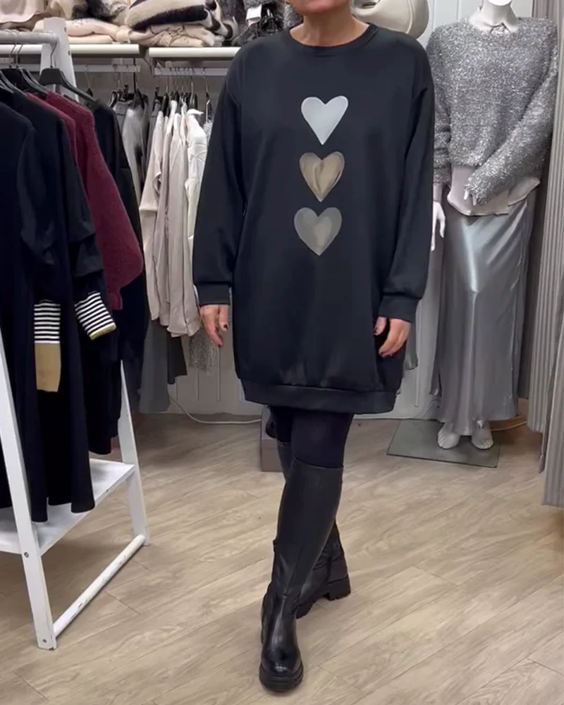 SIANORE - MAGLIONE CON CORAZÓN STILOSO