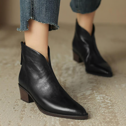 Julissa - Eleganti Stivaletti di Pelle