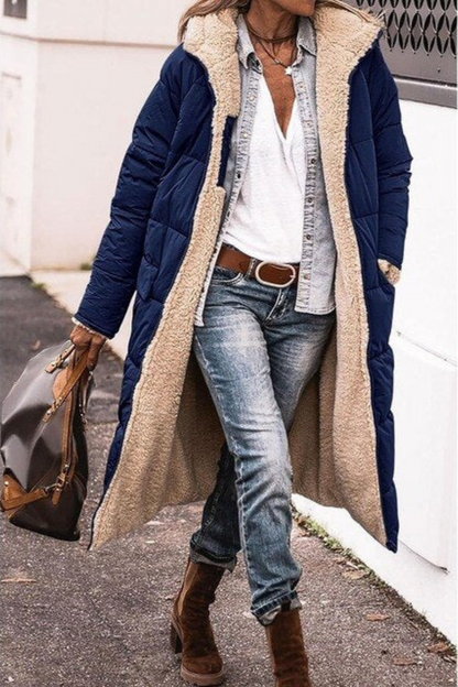 Sasha™ - Cappotto reversibile elegante Premium