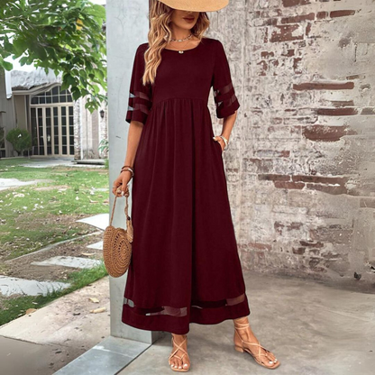 Esme - Abito chic con taglio che valorizza e copre la pancia