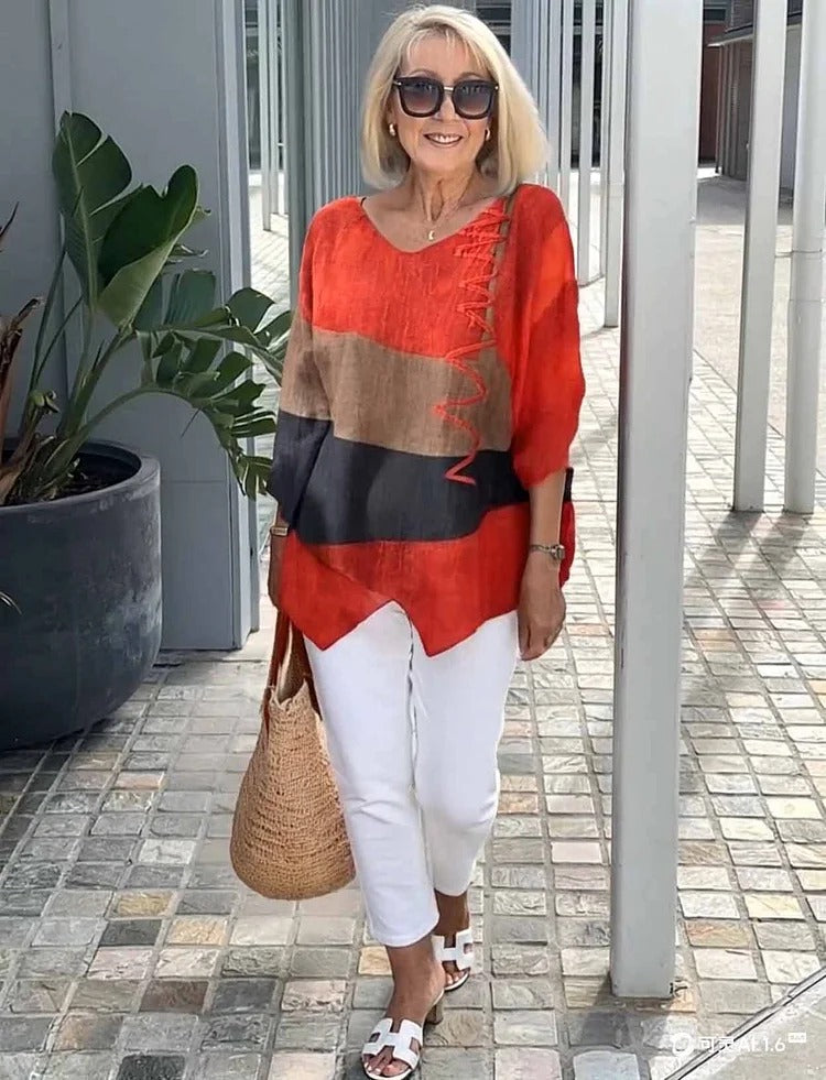Tahlira - Maglione Largo Casual a maniche lunghe