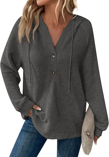 Zyrae™ | Felpa Scollo a V Oversize