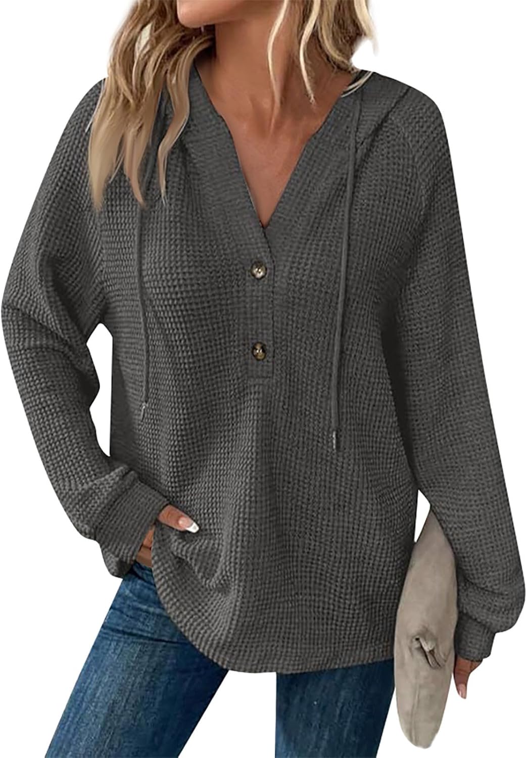Zyrae™ | Felpa Scollo a V Oversize