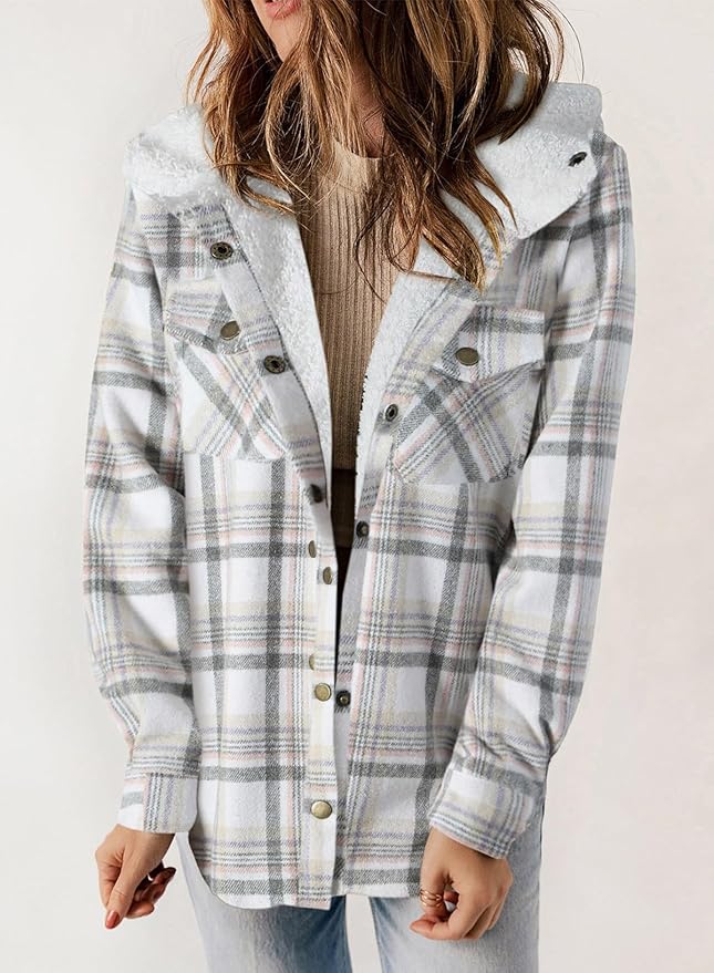 Giacca di Franela a quadri Elvessa