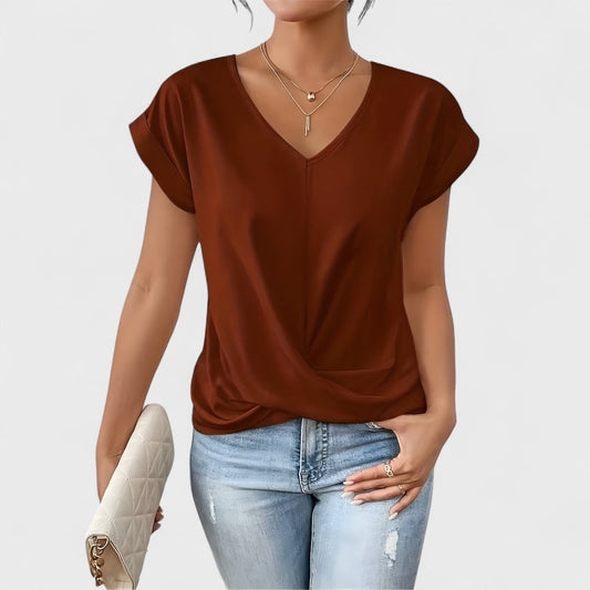 Maia – Top di V trenzado