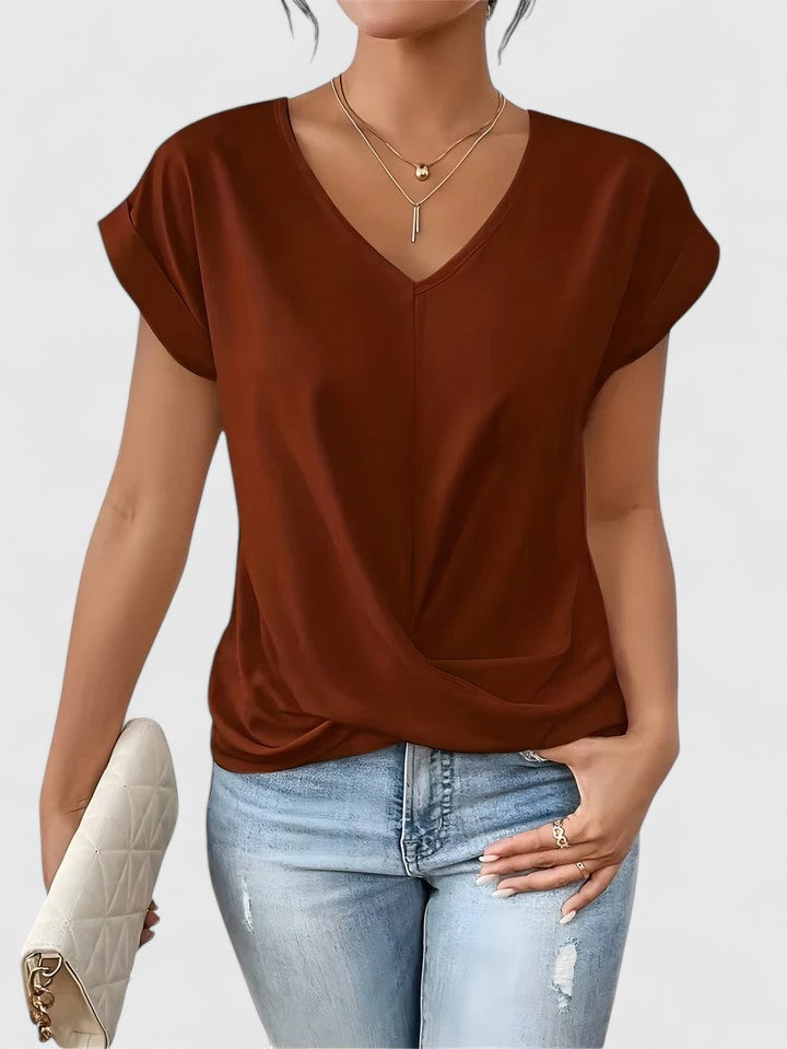 Mahrianne | Top Con collo a V Comfortevole