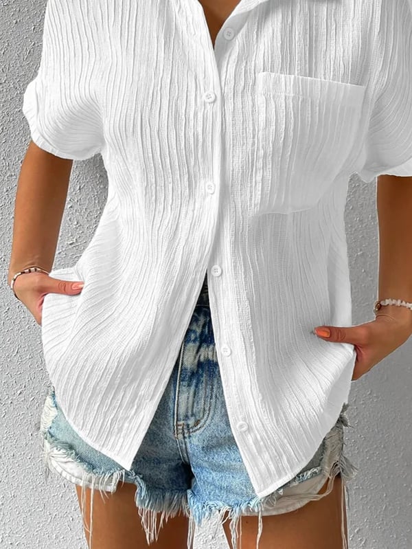 BLUSA CON COLLO CLASSICO ZAHRINA